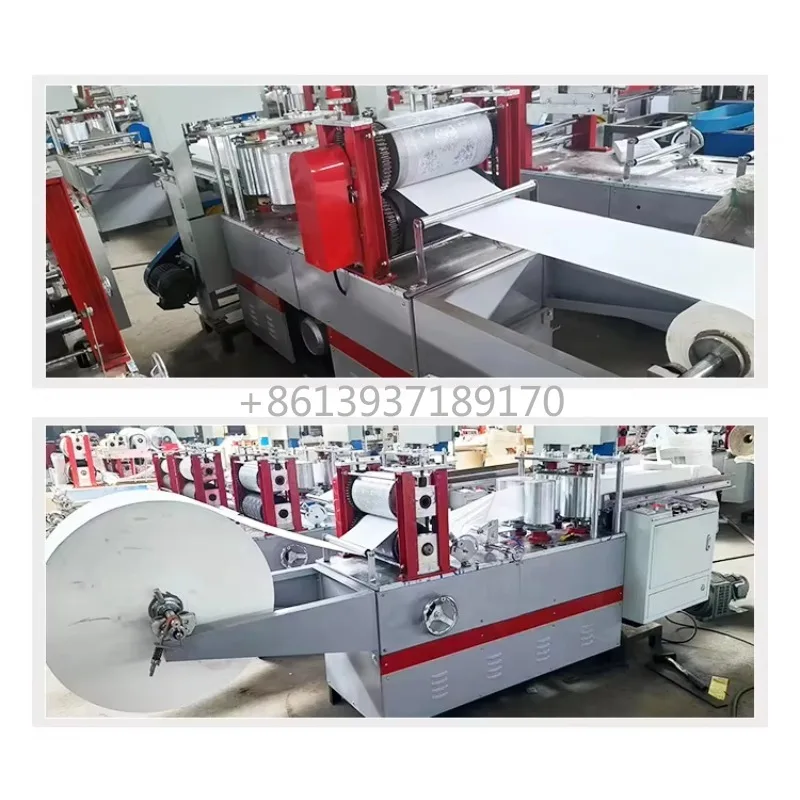 Tissue Paper Napkin Making Machine Table Napkin Machine Mini Napkin Printing Machine