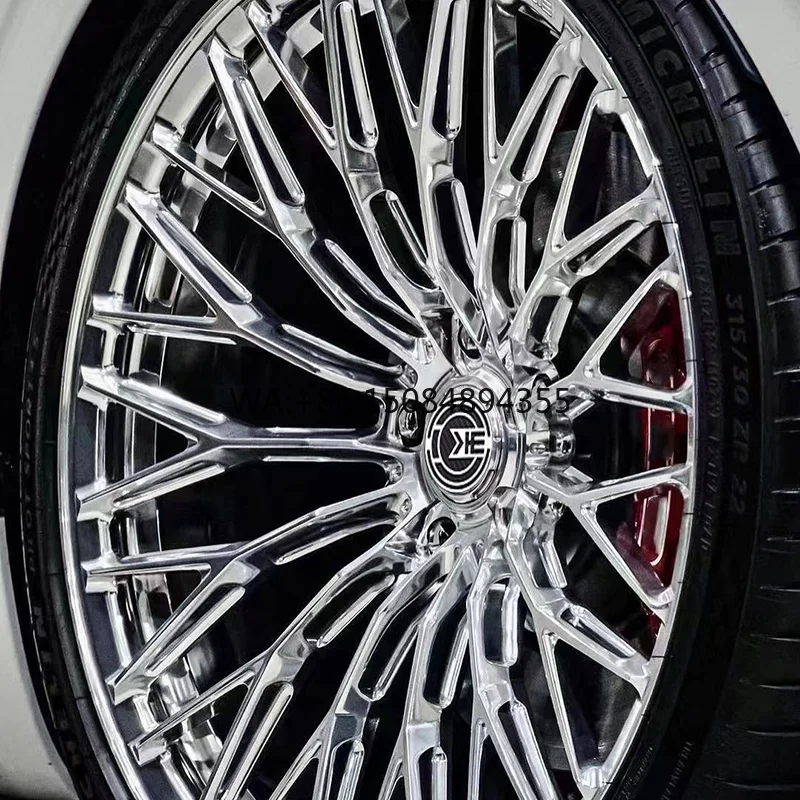 Electroplated Chrome Silver High Quality Alloy Forged Wheels 18-22 Inch Multi Spoke 5x112 6061-T6 Lightweight Design
Electroplated Chrome Silver High Quality Alloy Forged Wheels 18-22 Inch Multi Spoke 5x112 6061-T6 Lightweight Design
