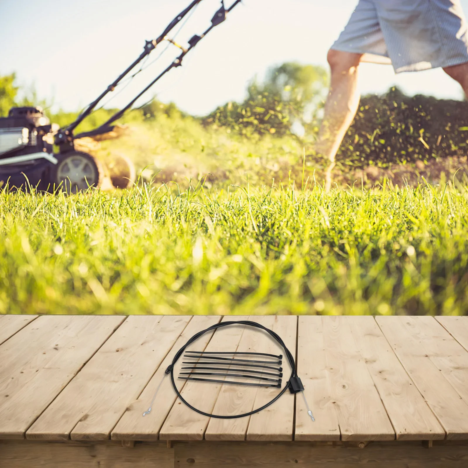 Lawn Equipment Controlled via Throttle Cables Identified by the Numbering of 183281 Perfectly Fitting in Various Machines
Lawn Equipment Controlled via Throttle Cables Identified by the Numbering of 183281 Perfectly Fitting in Various Machines