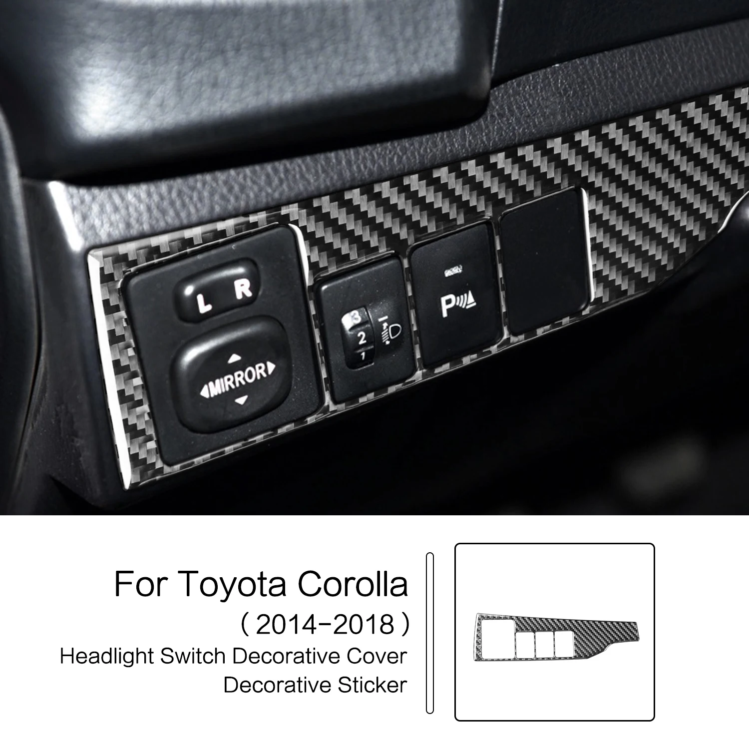 Наклейка для интерьера автомобиля Corolla 2014 2015 2016 2017 2018
Наклейка для интерьера автомобиля Corolla 2014 2015 2016 2017 2018