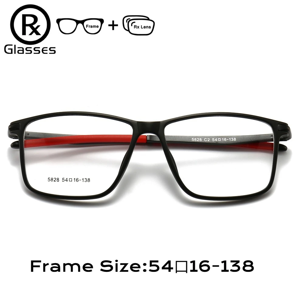 RX Glasses Women & Men Prescription Glasses Sports Frame TR90 Eyeglasses Progressive Anti-Blue Light Myopia Hyperopia Eyewear
RX Glasses Women & Men Prescription Glasses Sports Frame TR90 Eyeglasses Progressive Anti-Blue Light Myopia Hyperopia Eyewear