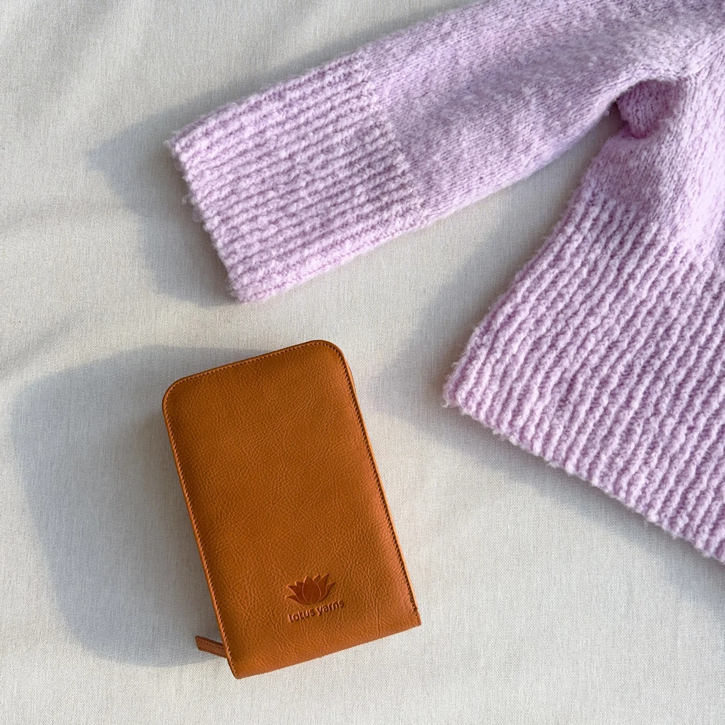 Lotus Yarns Genuine Leather Empety Fixed Circular Needle Case
Lotus Yarns Genuine Leather Empety Fixed Circular Needle Case