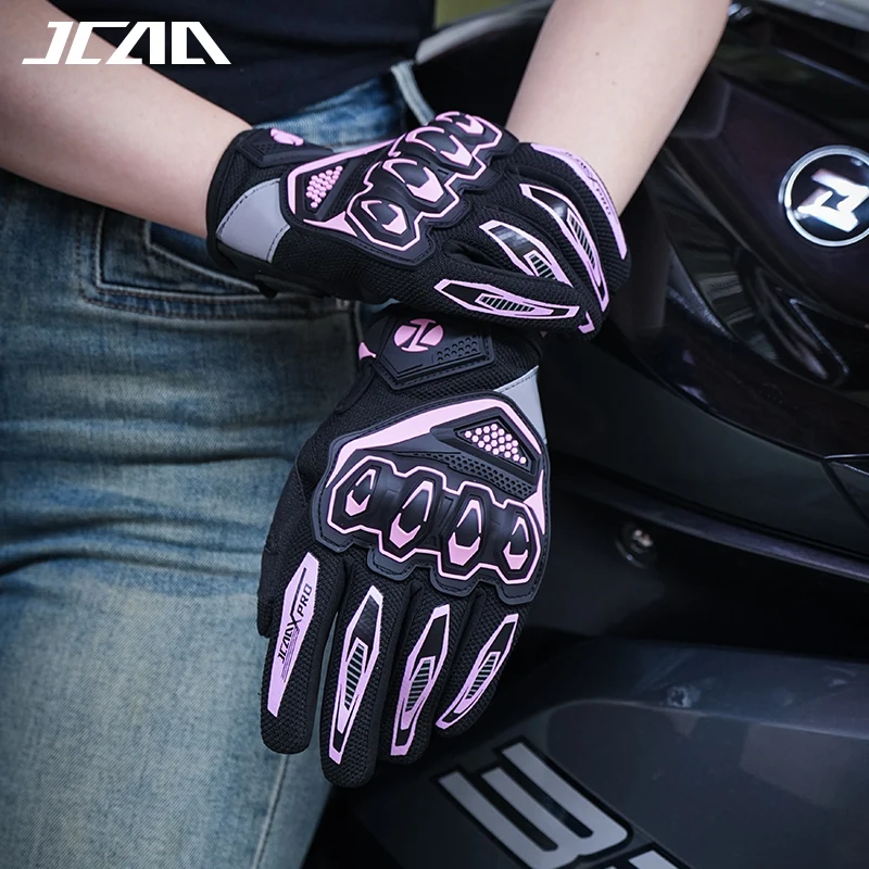 JCAA Men's Motorcycle Riding Gloves Summer Breathable Anti-Slip Protective Off-Road Bike Racing Gloves for Men/Women
JCAA Men's Motorcycle Riding Gloves Summer Breathable Anti-Slip Protective Off-Road Bike Racing Gloves for Men/Women