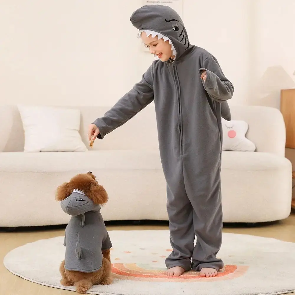 Kids Gray Sharks Halloween Cosplay Costumes Boys Girls Animals Ocean-themed Stage Party Performance Clothes
Kids Gray Sharks Halloween Cosplay Costumes Boys Girls Animals Ocean-themed Stage Party Performance Clothes