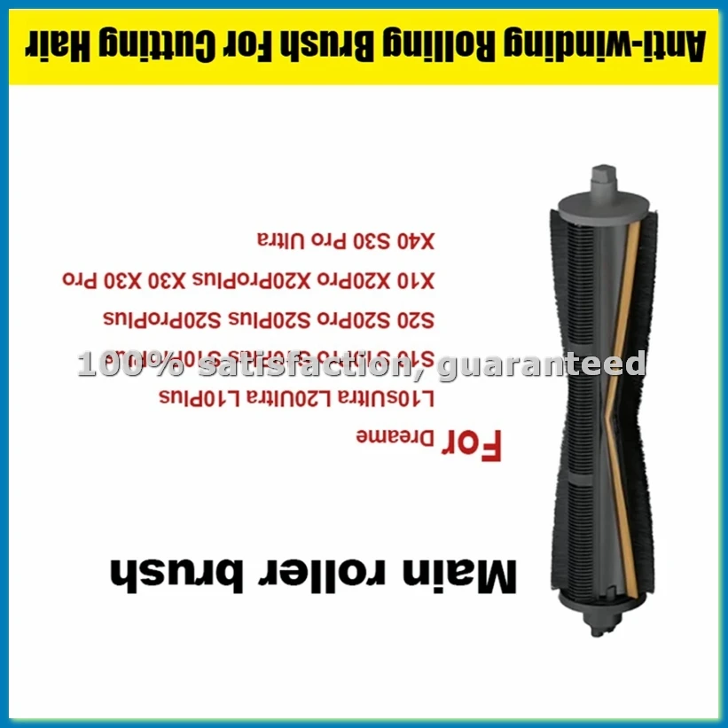 Щетка-ролик для стрижки волос для пылесосов X40 Pro Ultra, L10s Ultra, L20 Ultra, X20 Pro, X30, X30 Pro, L30 Ultra Vacuum-ABRM
Щетка-ролик для стрижки волос для пылесосов X40 Pro Ultra, L10s Ultra, L20 Ultra, X20 Pro, X30, X30 Pro, L30 Ultra Vacuum-ABRM