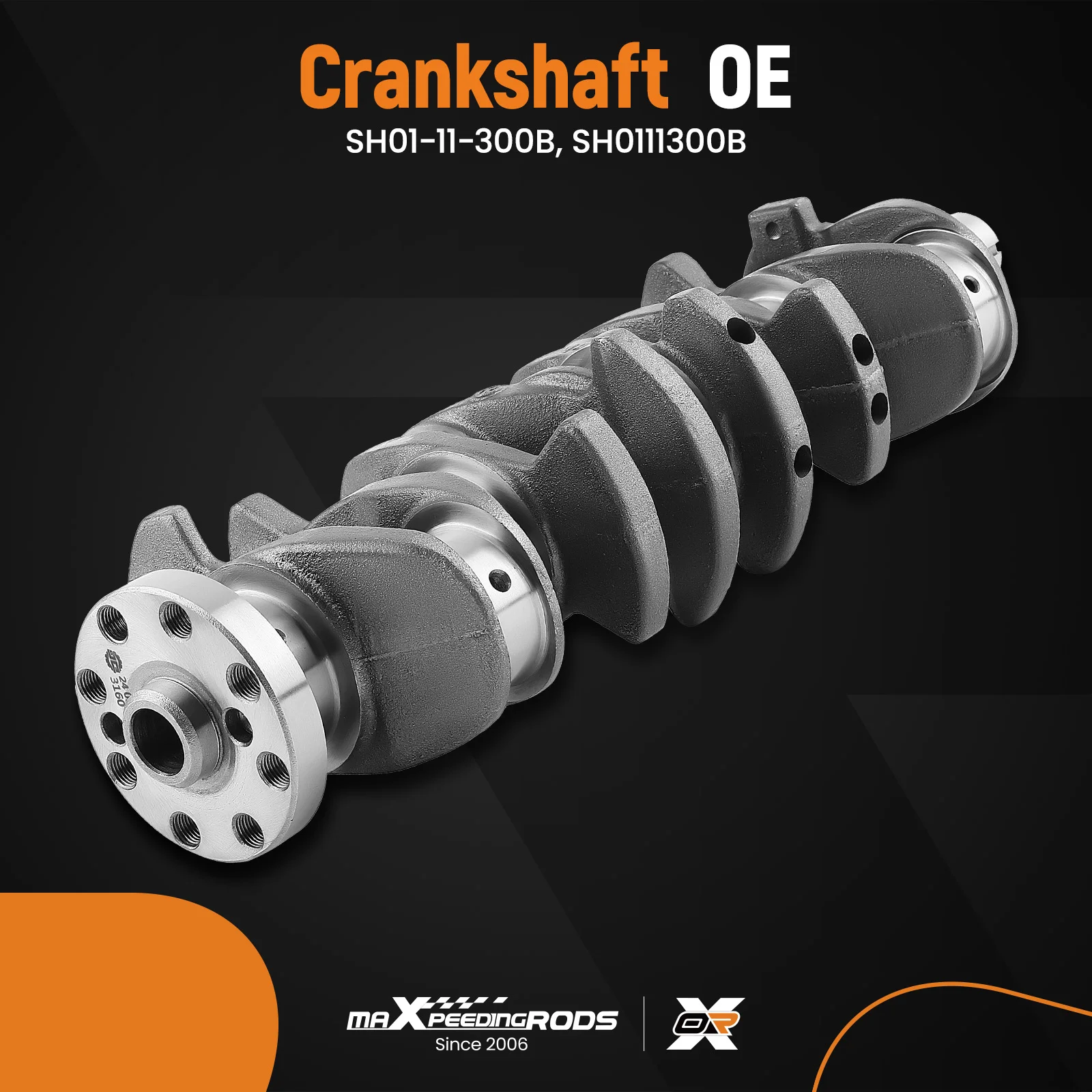 Suitable for 2011-2017 Mazda 3, Mazda 6, and Mazda Cx-5 2.2L Engine Crankshaft (Sh0111300B)
Suitable for 2011-2017 Mazda 3, Mazda 6, and Mazda Cx-5 2.2L Engine Crankshaft (Sh0111300B)