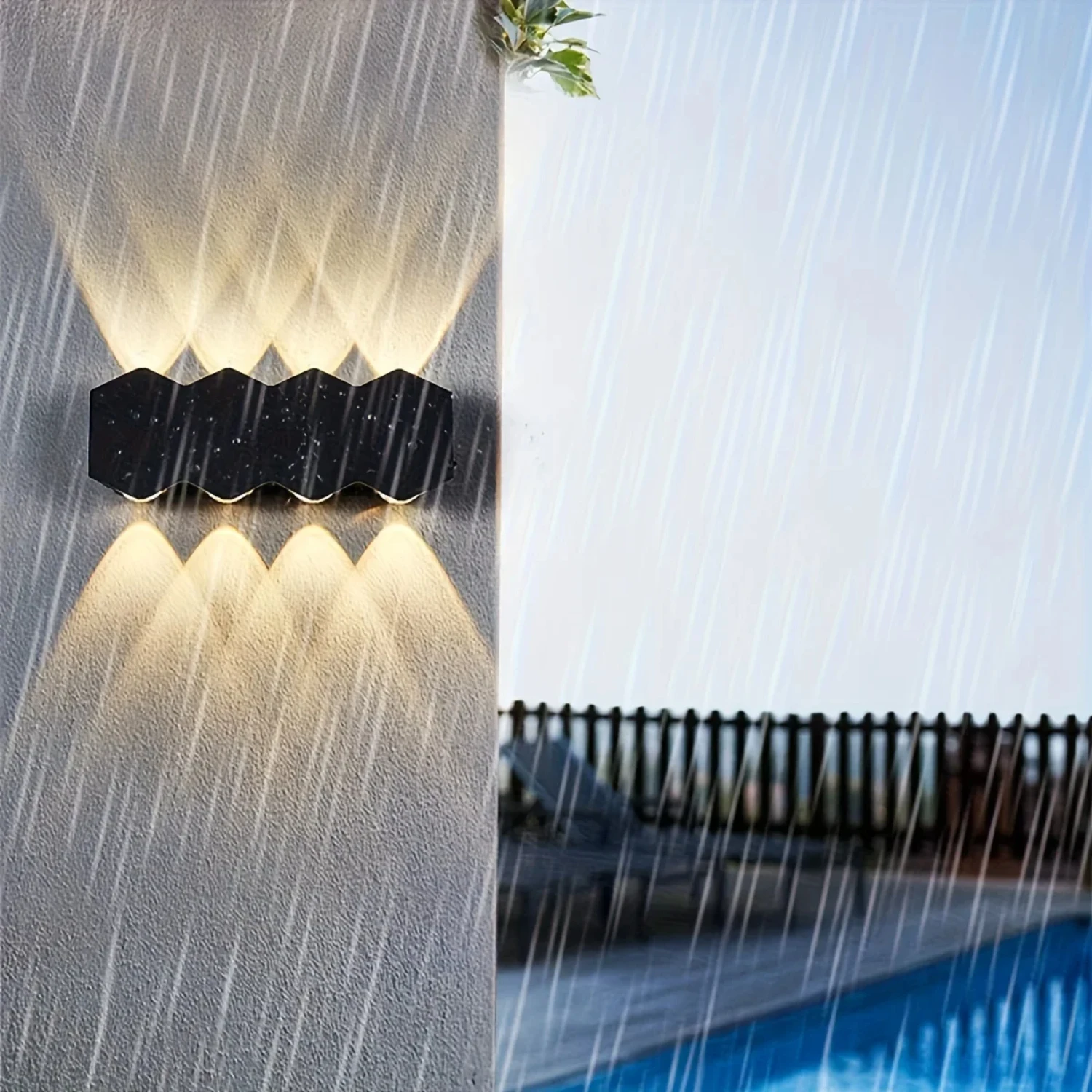 Modern Minimalist Rectangular Outdoor Wall Light Rugged Black Aluminum housing Wall Lamp Waterproof
Modern Minimalist Rectangular Outdoor Wall Light Rugged Black Aluminum housing Wall Lamp Waterproof