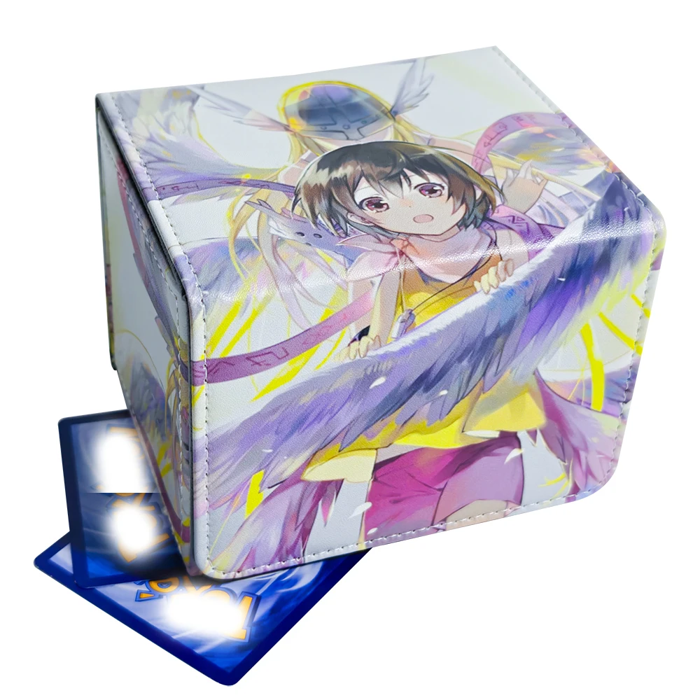 Аниме-фигурка Angewomon Deck Box Yugioh OCG TCG DTCG PTCG Коллекционные карты Коробка для хранения из искусственной кожи 100+
Аниме-фигурка Angewomon Deck Box Yugioh OCG TCG DTCG PTCG Коллекционные карты Коробка для хранения из искусственной кожи 100+