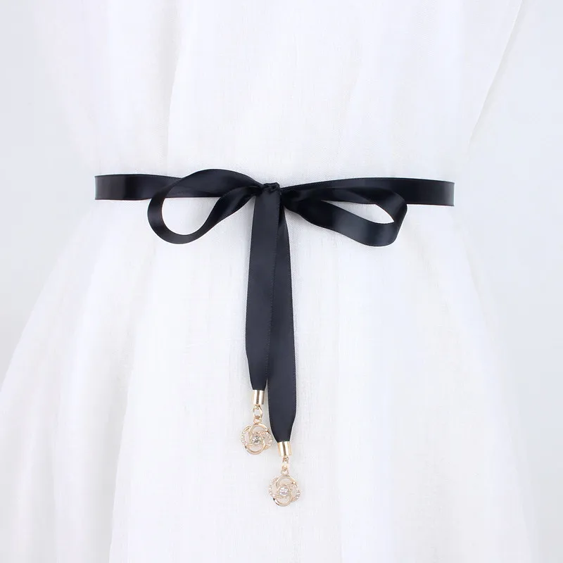 Rhinestone Fabric Waist Belts for Women Summer Accessories Ladies Satin Knot Ribbon Rope Hip High Pendant Female Straps
Rhinestone Fabric Waist Belts for Women Summer Accessories Ladies Satin Knot Ribbon Rope Hip High Pendant Female Straps