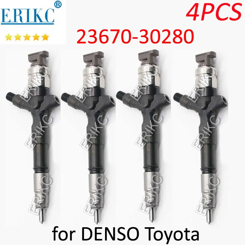 For DENSO 23670-30280 Diesel Injector Assembly Sprayer 2367030280 Fuel Injection Nozzle 23670 30280 For TOYOTA HILUX Engine
For DENSO 23670-30280 Diesel Injector Assembly Sprayer 2367030280 Fuel Injection Nozzle 23670 30280 For TOYOTA HILUX Engine