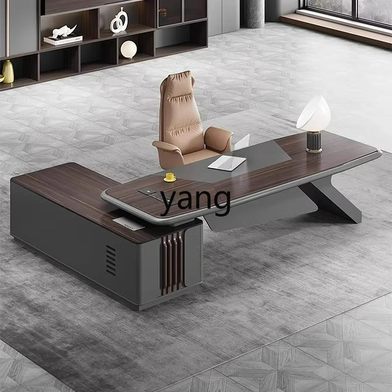 LMM Modern Simple Boss Desk Supervisor Desk Single Combination Office Desk and Chair
LMM Modern Simple Boss Desk Supervisor Desk Single Combination Office Desk and Chair