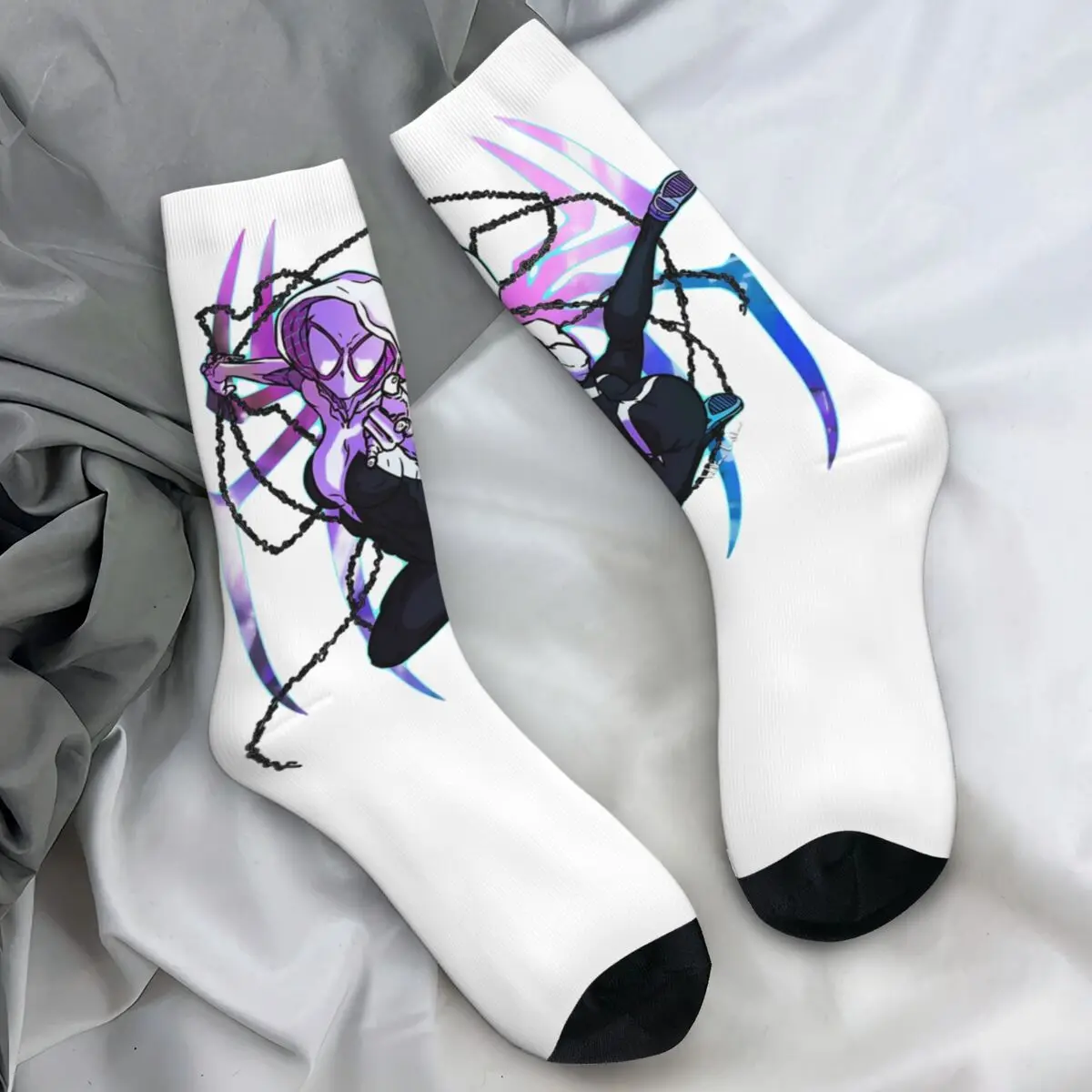 Men Socks Spider Gwen spiderman Stockings Autumn Korean Soft Breathable Socks Printed Running Anti-Slip Socks
Men Socks Spider Gwen spiderman Stockings Autumn Korean Soft Breathable Socks Printed Running Anti-Slip Socks