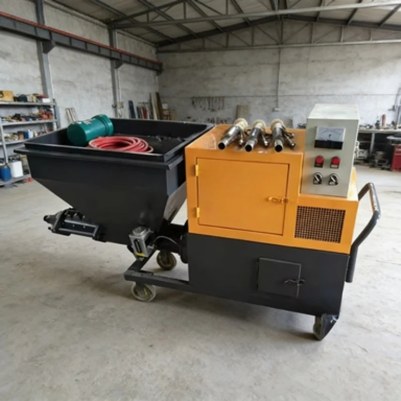 Easy Operated Electric Mortar Sprayer for Building Wall Plaster
Easy Operated Electric Mortar Sprayer for Building Wall Plaster