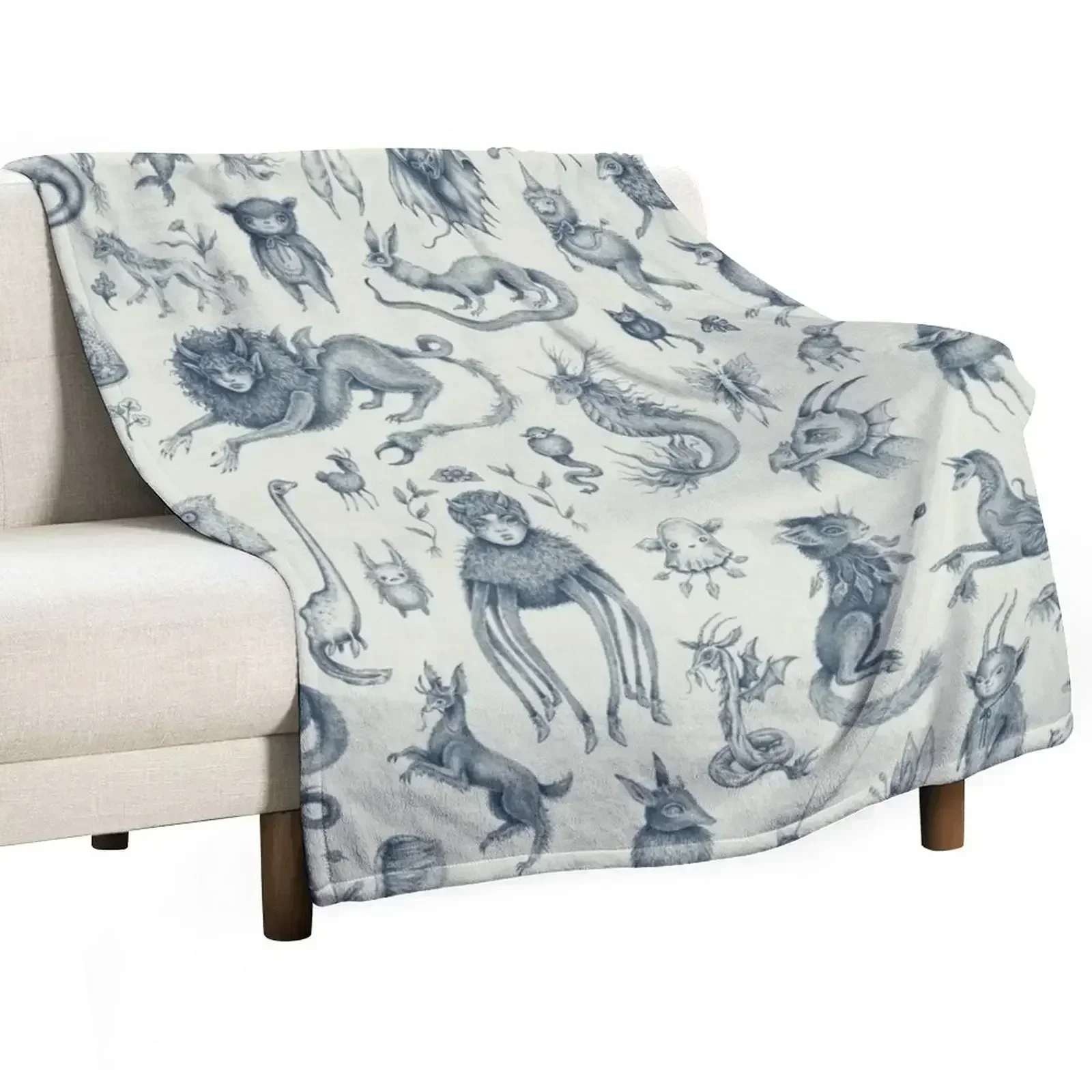Beings and Creatures Throw Blanket All Season Soft Lightweight Blanket for Home
Beings and Creatures Throw Blanket All Season Soft Lightweight Blanket for Home