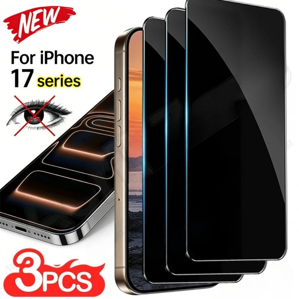 Комплект из 3 защитных стекол 9H с полным покрытием экрана для iPhone 17, 16, 15, 14 Pro Max, 16, 15 Plus, Air, 13, 12, 11 Pro, Mini (защита от подглядывания)
Комплект из 3 защитных стекол 9H с полным покрытием экрана для iPhone 17, 16, 15, 14 Pro Max, 16, 15 Plus, Air, 13, 12, 11 Pro, Mini (защита от подглядывания)