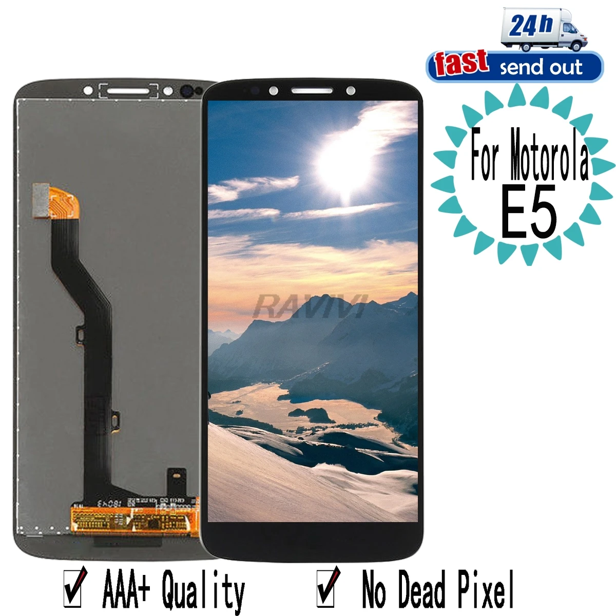 5.7" LCD For Motorola Moto E5 Lcd Display XT1944 Screen Digitizer Assembly Replacement For Motorola E5
5.7" LCD For Motorola Moto E5 Lcd Display XT1944 Screen Digitizer Assembly Replacement For Motorola E5