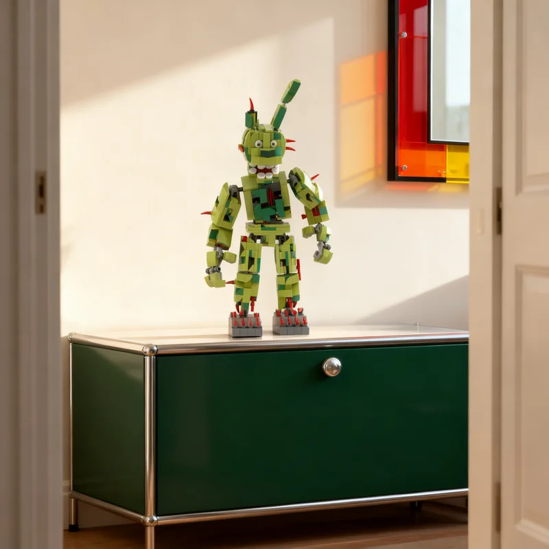 692PCS MOC Game Series Springtrap Model Building Blocks Collectible Display DIY Creative Building Blocks Gift Home Display Gift
692PCS MOC Game Series Springtrap Model Building Blocks Collectible Display DIY Creative Building Blocks Gift Home Display Gift