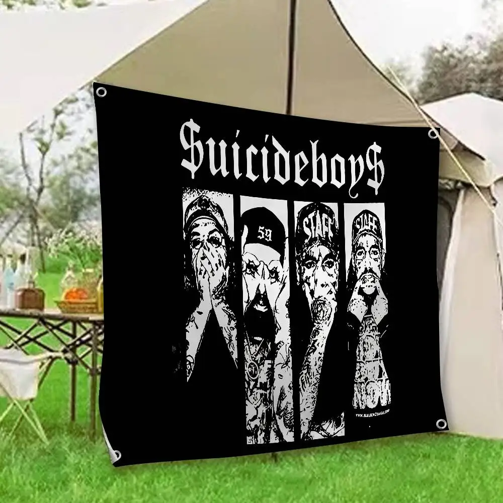 Hip Hop Suicideboys G59 Creative Pattern Hanging Flag Polyester Printed Banner Hand Pulled Flag
Hip Hop Suicideboys G59 Creative Pattern Hanging Flag Polyester Printed Banner Hand Pulled Flag