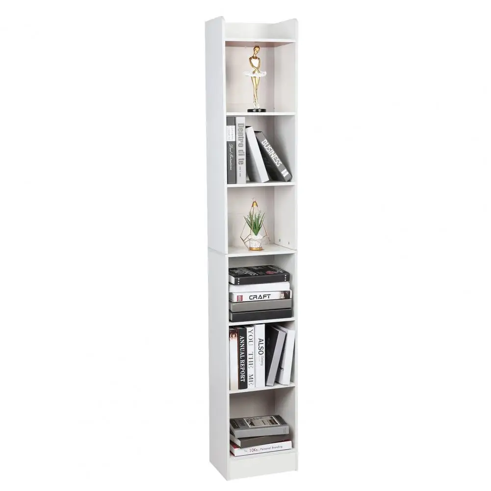 70.9 Floor Standing Storage Cabinet, Corner Bookshelf with Storage, Tall Narrow Bookcase, 6 Tier Cube Display Shelves
70.9 Floor Standing Storage Cabinet, Corner Bookshelf with Storage, Tall Narrow Bookcase, 6 Tier Cube Display Shelves