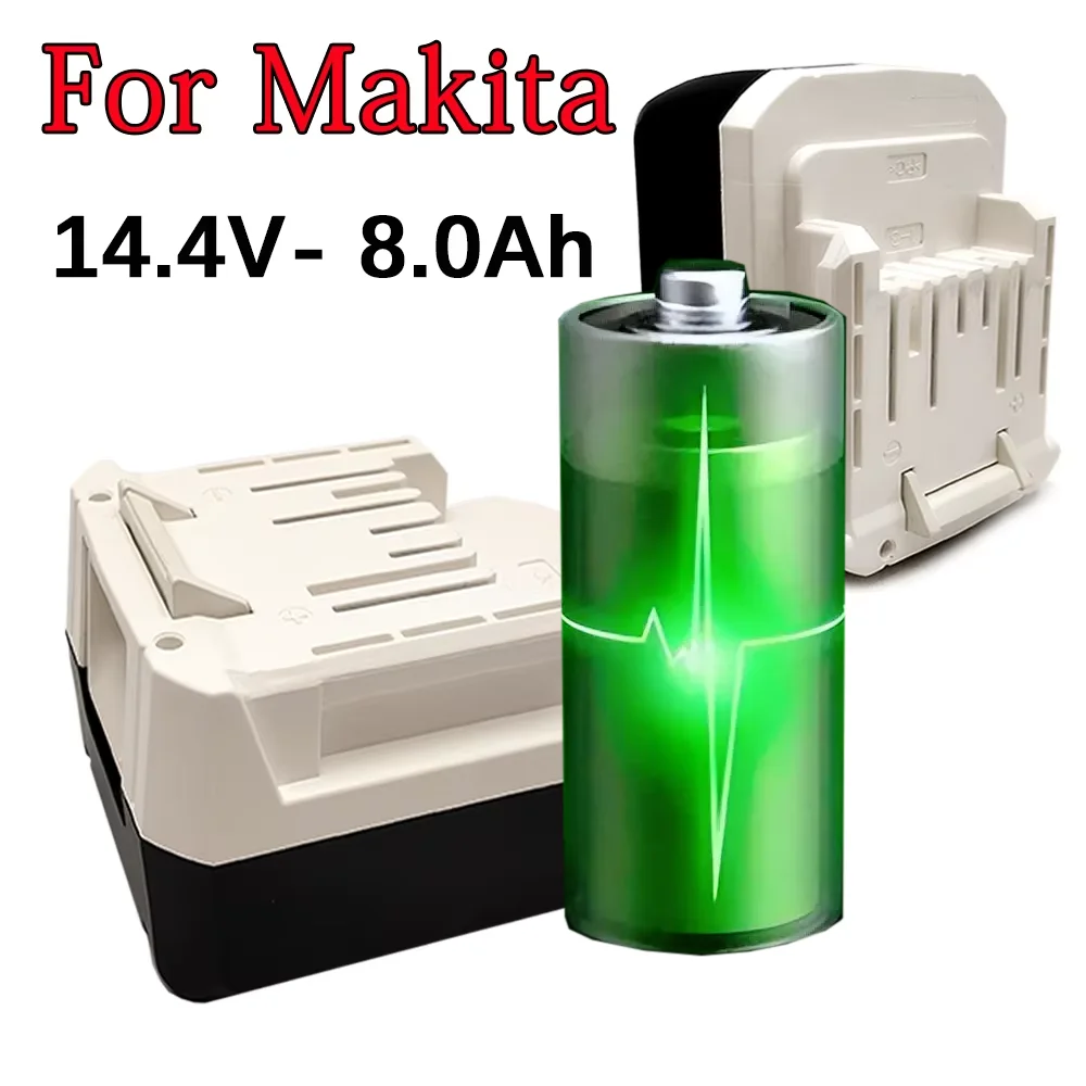 Аккумулятор Li-Ion 8.0Ач 14.4В для Makita BL1460G DC18WA DMR106 UH480D UH520D UM165D UR140D BL1413G
Аккумулятор Li-Ion 8.0Ач 14.4В для Makita BL1460G DC18WA DMR106 UH480D UH520D UM165D UR140D BL1413G