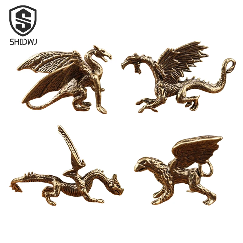 New!Solid Brass Pterosaur Dragon Small Statue Desktop Ornaments Chinese Mythical Beast Figurines Retro Home Feng Shui Decoration
New!Solid Brass Pterosaur Dragon Small Statue Desktop Ornaments Chinese Mythical Beast Figurines Retro Home Feng Shui Decoration