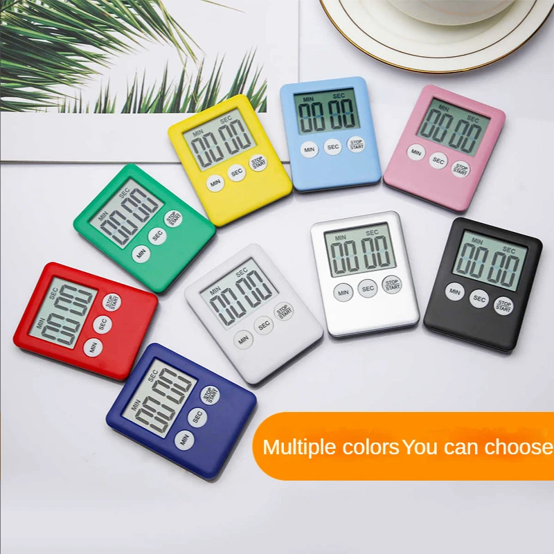 Regular timer homework, learning countdown, boiled egg timer, kitchen reminder can be silent
Regular timer homework, learning countdown, boiled egg timer, kitchen reminder can be silent