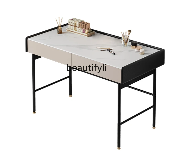 Italian Minimalist Light Luxury Solid Wood Dresser Bedroom and Household Stone Plate Makeup Table Dresser
Italian Minimalist Light Luxury Solid Wood Dresser Bedroom and Household Stone Plate Makeup Table Dresser