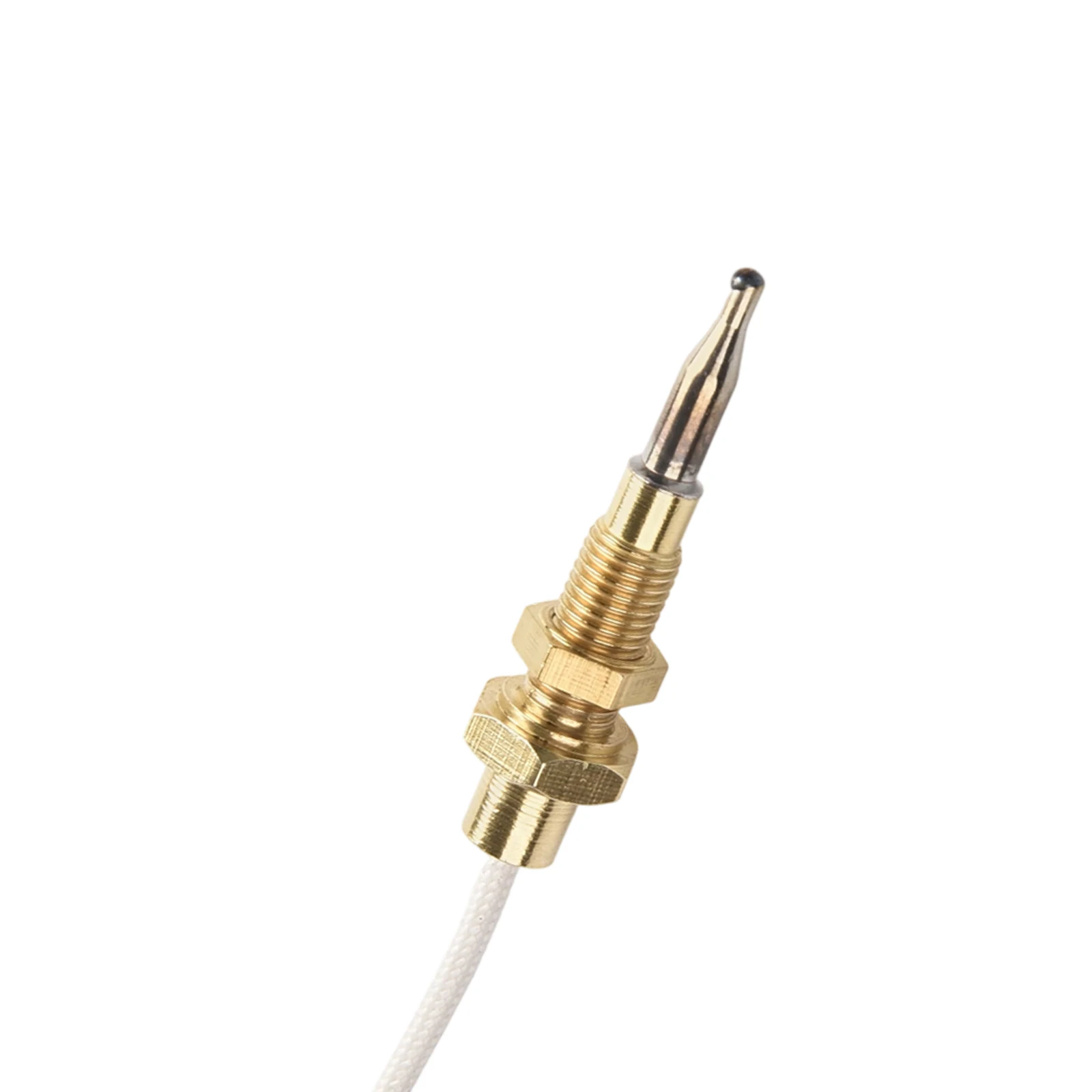 Spiral Thermocouple for Gas Fireplace Pilot Safety Device Replacement Used with Standard Sliding Gas Shut Off Valves
Spiral Thermocouple for Gas Fireplace Pilot Safety Device Replacement Used with Standard Sliding Gas Shut Off Valves