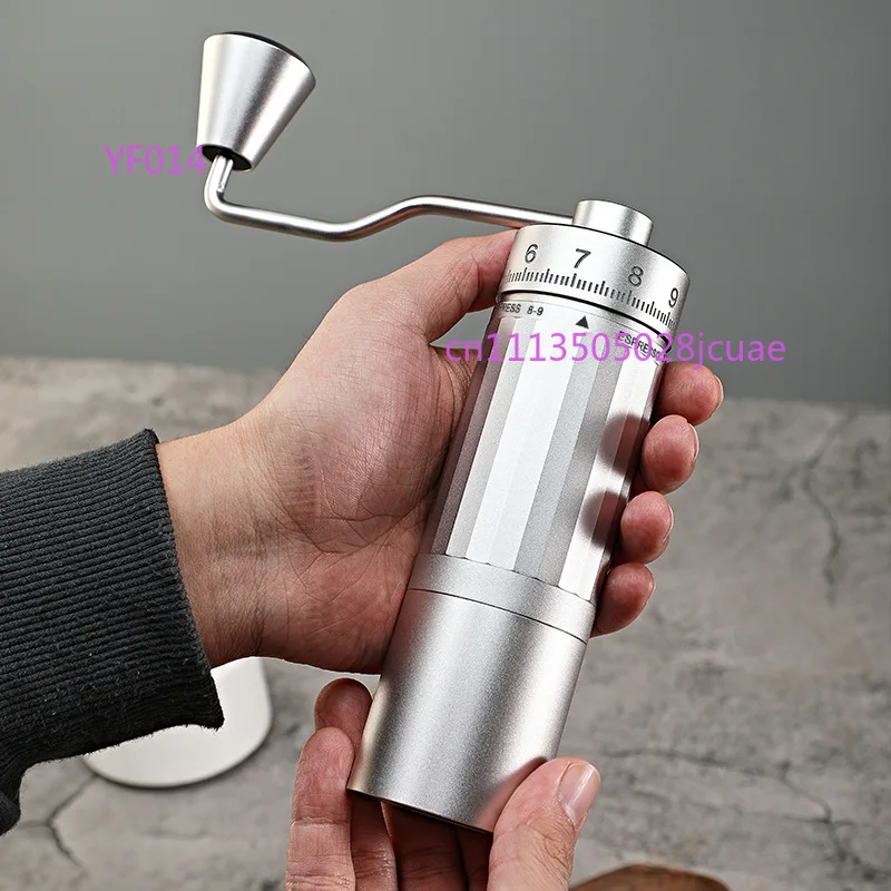CNC Steel Core Manual Coffee Grinder, Upward Adjustment Design, Portable Hand Crank Coffee Bean Mill for Home Outdoor
CNC Steel Core Manual Coffee Grinder, Upward Adjustment Design, Portable Hand Crank Coffee Bean Mill for Home Outdoor