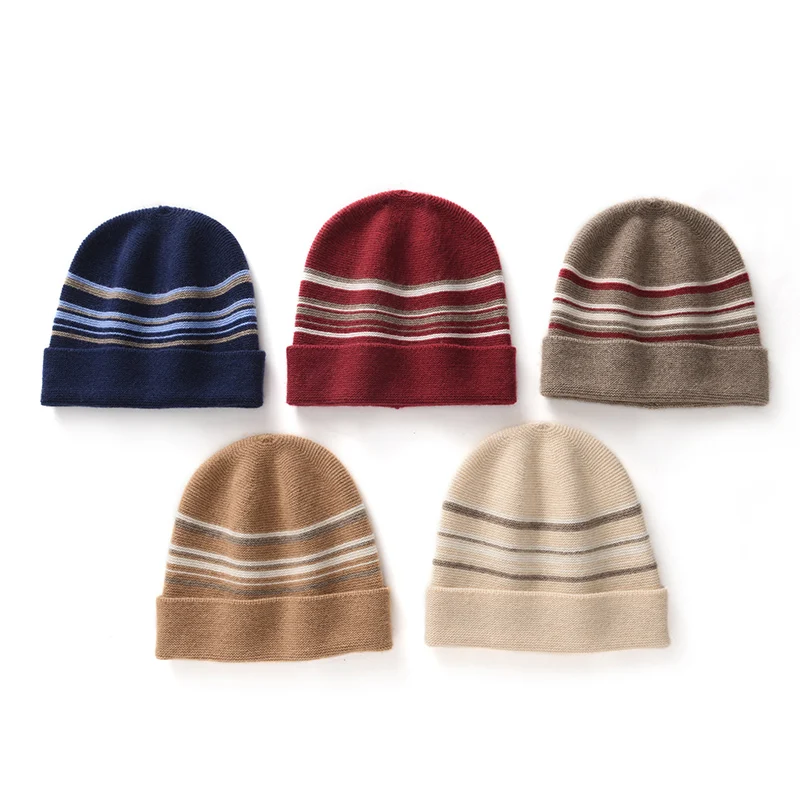 Шапка CAIXINGLE из 100% чистого кашемира для женщин, утолщенная зимняя теплая вязаная шапка с цветовыми блоками для мужчин, полосатая шапка с защитой ушей
Шапка CAIXINGLE из 100% чистого кашемира для женщин, утолщенная зимняя теплая вязаная шапка с цветовыми блоками для мужчин, полосатая шапка с защитой ушей