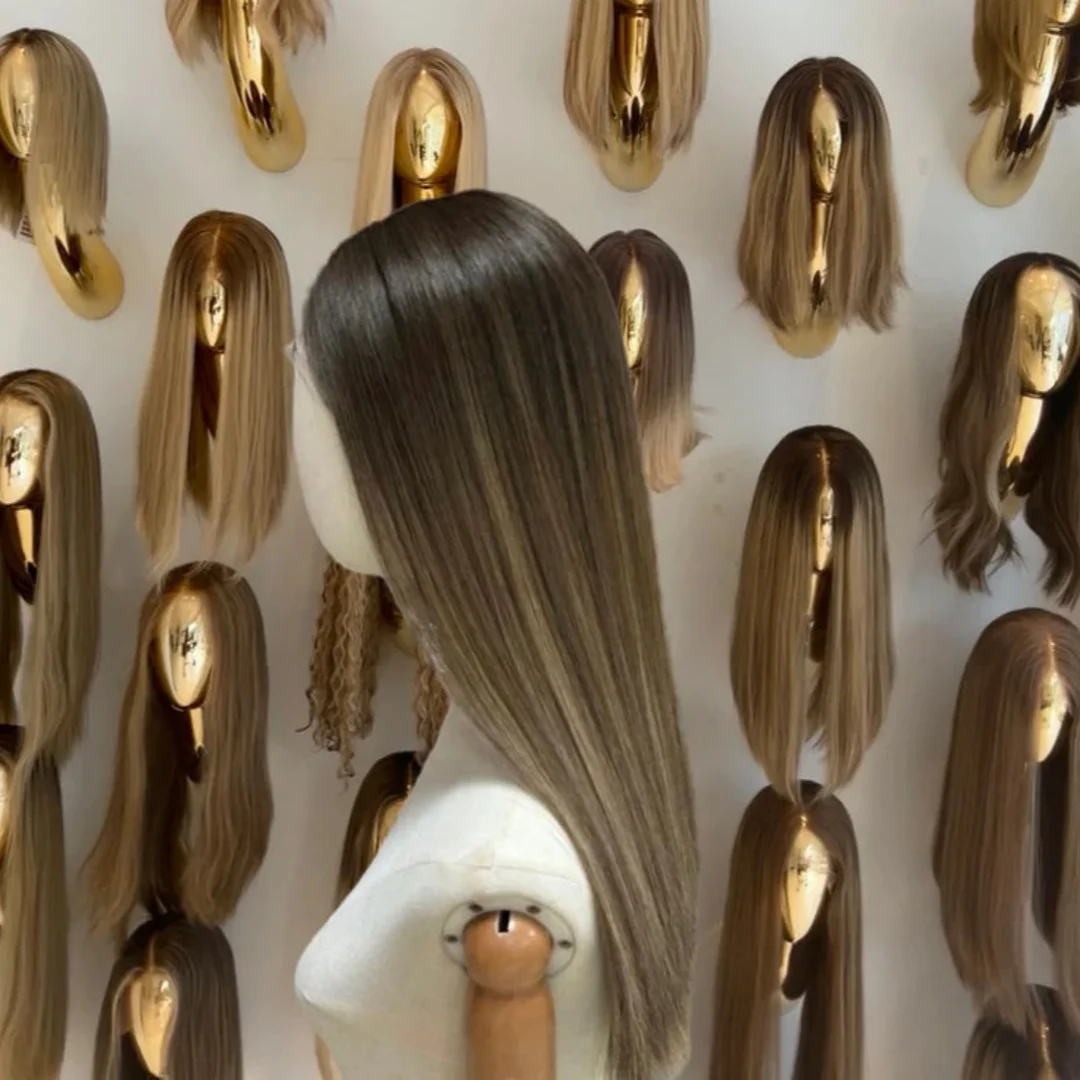 Luxury Wig Long Natural Straight Highlight Synthetic Lace Front Wigs With Dark Roots Chestnut Brown Full Wigs On Clearance Sale
Luxury Wig Long Natural Straight Highlight Synthetic Lace Front Wigs With Dark Roots Chestnut Brown Full Wigs On Clearance Sale