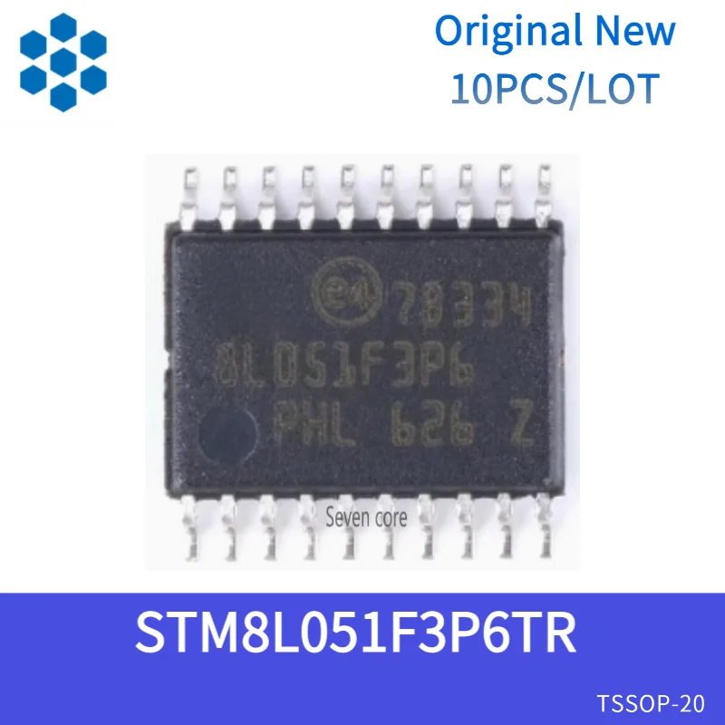 Оригинальный новый 10 шт./лот STM8L051F3P6TR TSSOP-20 16 МГц/8 КБ флэш-памяти/8-битный микроконтроллер MCU
Оригинальный новый 10 шт./лот STM8L051F3P6TR TSSOP-20 16 МГц/8 КБ флэш-памяти/8-битный микроконтроллер MCU