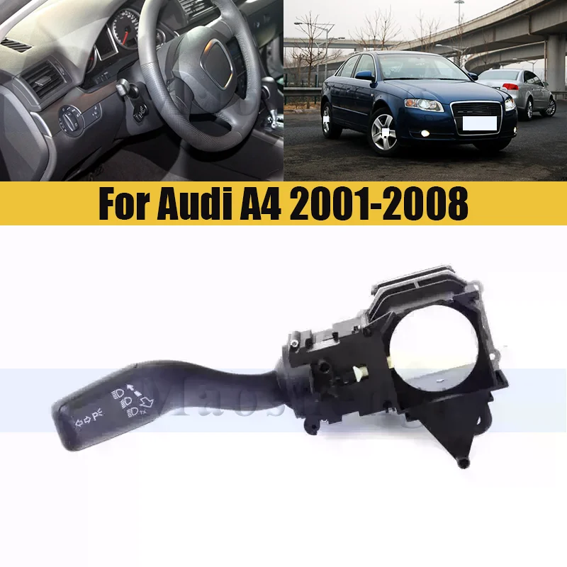 Headlight Switch Wiper Switch For Audi A4 2001-2008 Turn Signal Distance Light Switch Combination
Headlight Switch Wiper Switch For Audi A4 2001-2008 Turn Signal Distance Light Switch Combination