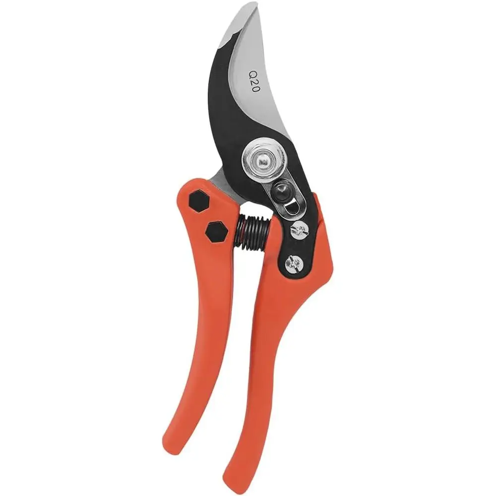 10-Inch Pruning Shears in Red for Gardening
10-Inch Pruning Shears in Red for Gardening