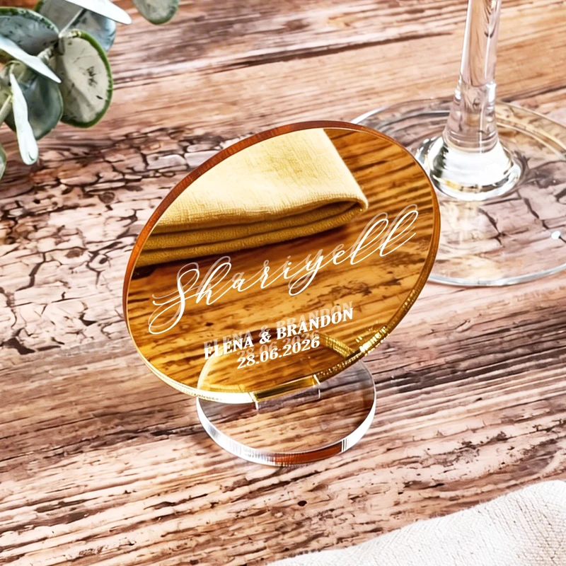 Personalized Wedding Place Cards Acrylic Name Place Card with Base Wedding Table Decoration
Personalized Wedding Place Cards Acrylic Name Place Card with Base Wedding Table Decoration