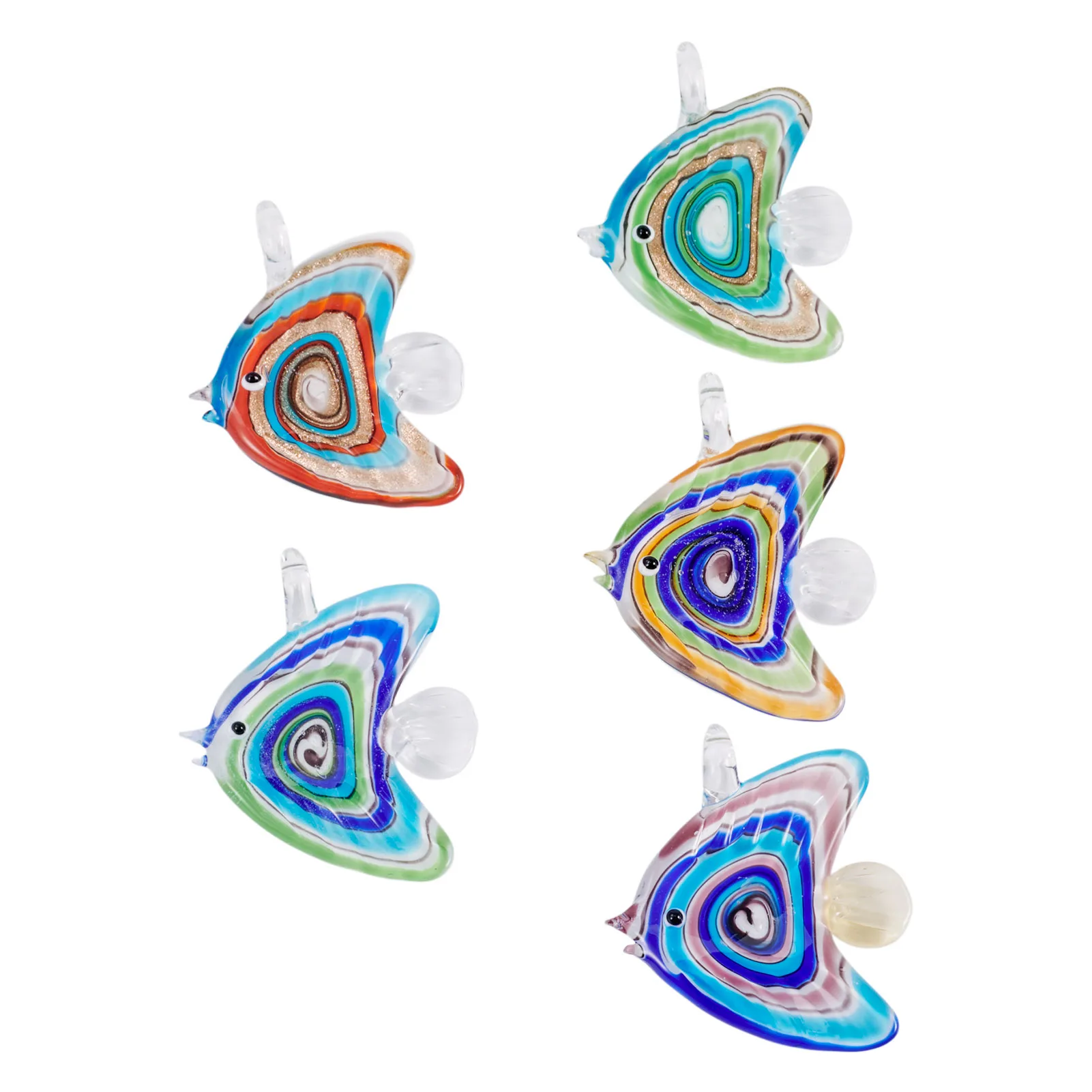 5Pcs Handmade Tropical Fish Lampwork Big Pendants Marine Animal Dolphin Charms For Jewelry Making Necklace Keychain Findings
5Pcs Handmade Tropical Fish Lampwork Big Pendants Marine Animal Dolphin Charms For Jewelry Making Necklace Keychain Findings