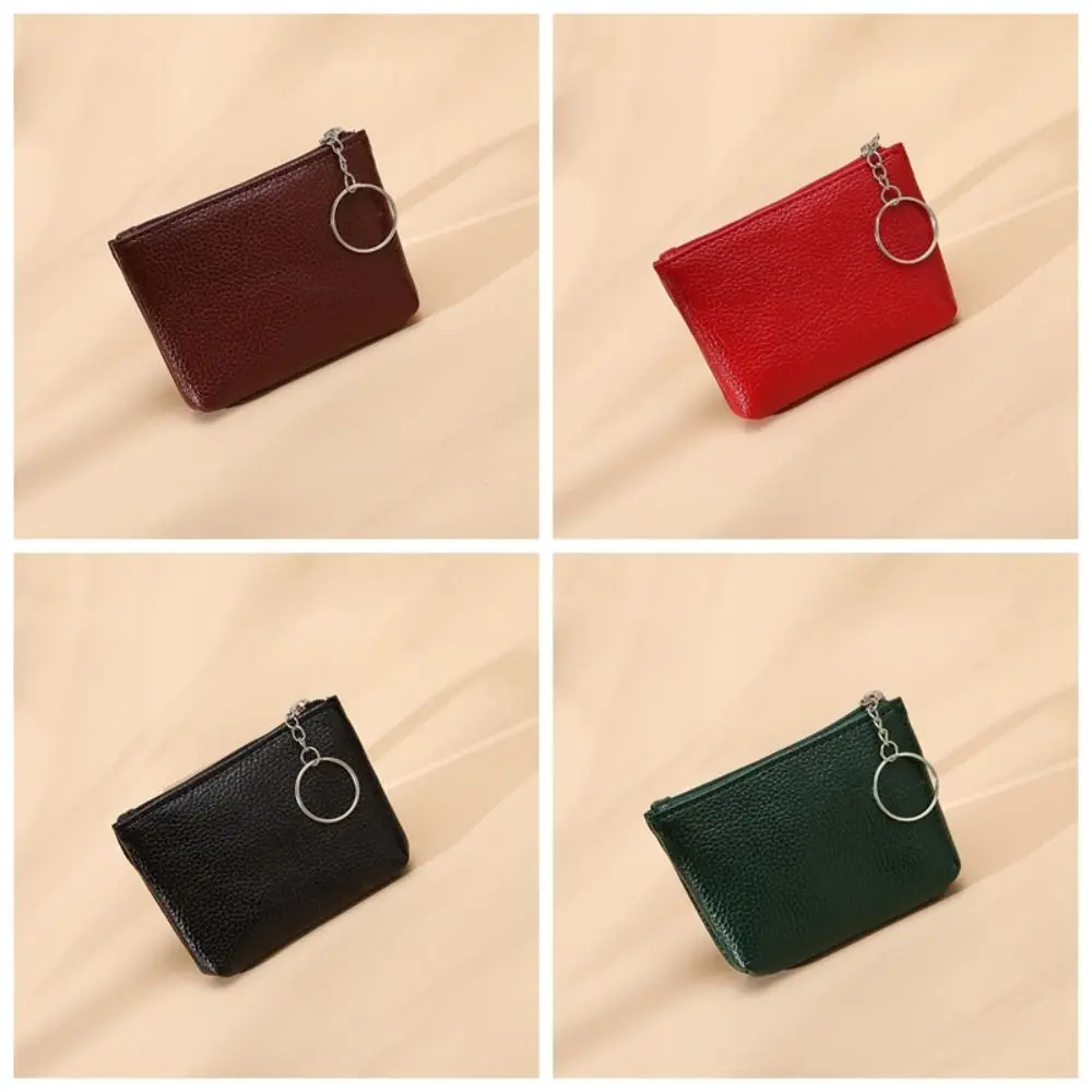 Change Purse PU Leather Keychain Coin Purses Soft Surface Fashion Lipstick Pouch Mini Zippers Card Storage Bags Key
Change Purse PU Leather Keychain Coin Purses Soft Surface Fashion Lipstick Pouch Mini Zippers Card Storage Bags Key