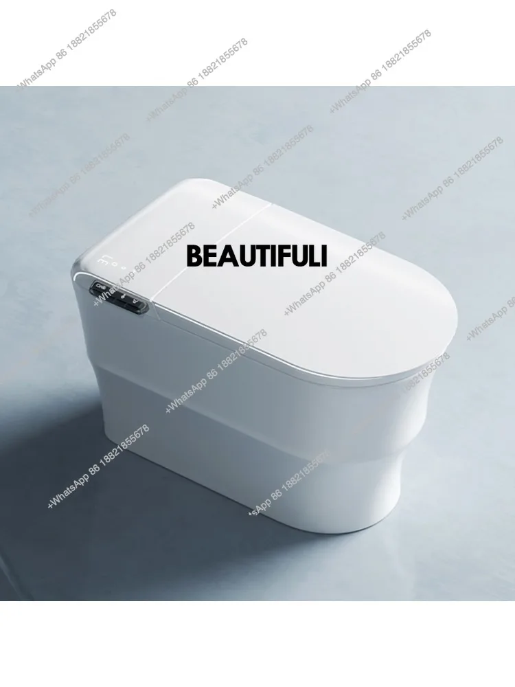 Smart toilet integrated automatic household toilet electric ceramic toilet
Smart toilet integrated automatic household toilet electric ceramic toilet