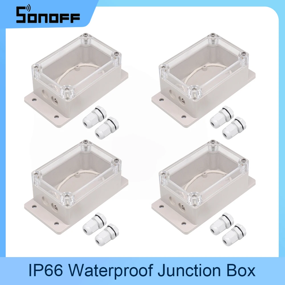 SONOFF IP66 распределительная коробка Водонепроницаемая Крышка чехол водостойкая для SONOFF Basic RF TH16 TH10 POW Двойной Wi-Fi переключатель
SONOFF IP66 распределительная коробка Водонепроницаемая Крышка чехол водостойкая для SONOFF Basic RF TH16 TH10 POW Двойной Wi-Fi переключатель