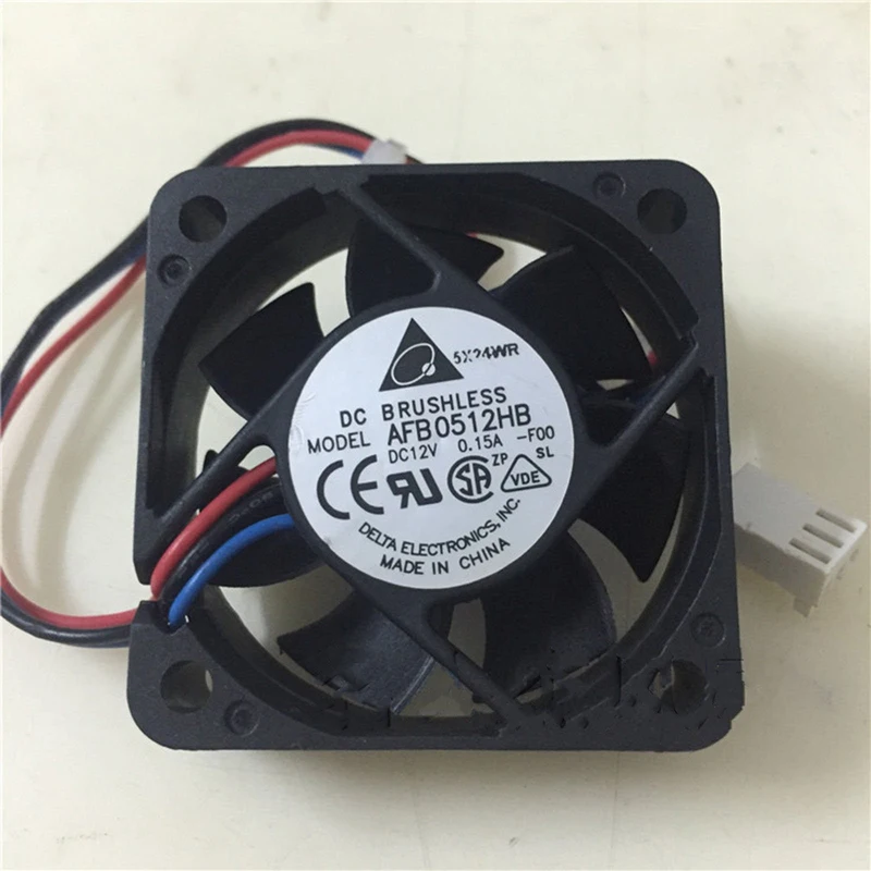 S New for Delta AFB0512HB DC12V 0.15A 3pin cooling fan
S New for Delta AFB0512HB DC12V 0.15A 3pin cooling fan