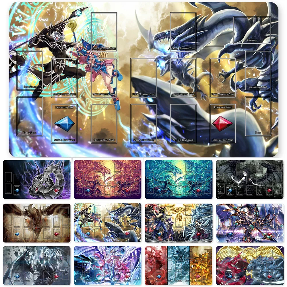 Игровой коврик YuGiOh Blue-eyes Ultimate Dragon Dark Magician Duel Monsters Playmats, совместимые с OCG TCG + бесплатная сумка - ygo (9)
Игровой коврик YuGiOh Blue-eyes Ultimate Dragon Dark Magician Duel Monsters Playmats, совместимые с OCG TCG + бесплатная сумка - ygo (9)
