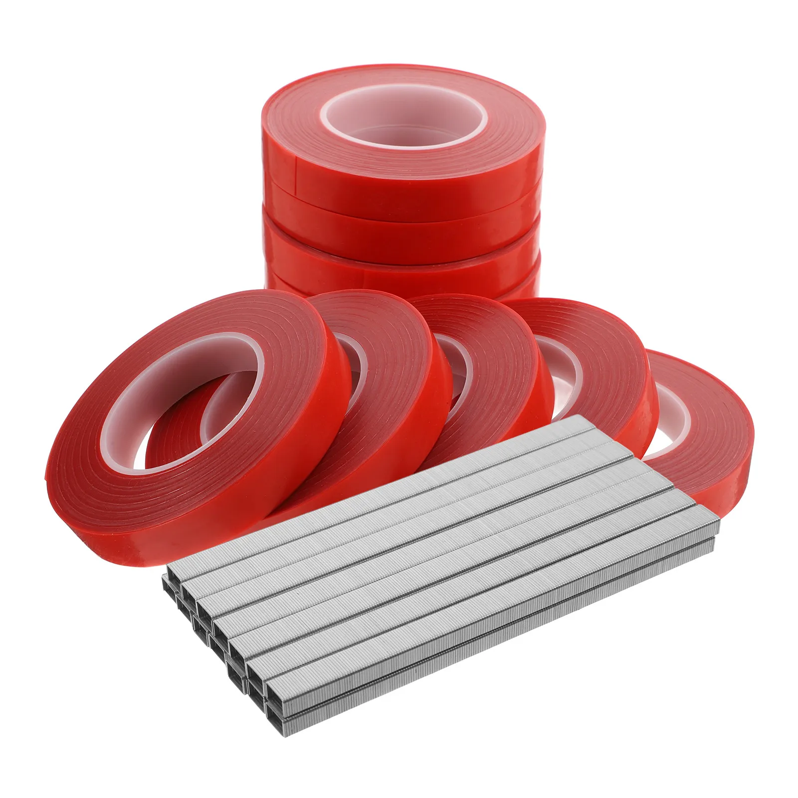 10 Rolls Plant Tying Machine Tape Stretch Soft Garden Tape Staples Gardening Supplies Garden Accessories for Tomato Cages
10 Rolls Plant Tying Machine Tape Stretch Soft Garden Tape Staples Gardening Supplies Garden Accessories for Tomato Cages
