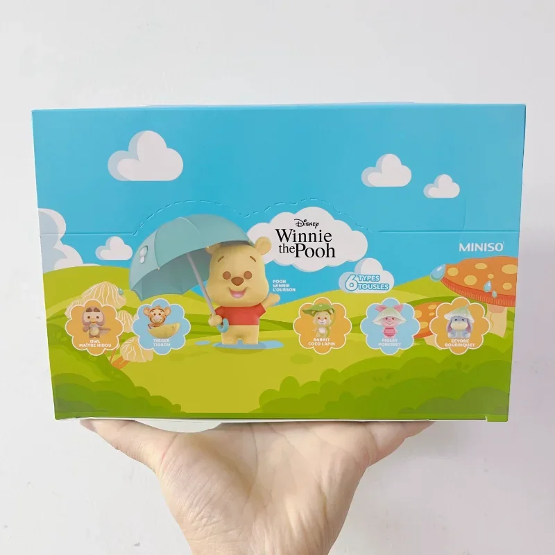 MINISO Disney Pooh Bear Rainy Season Themed Series Blind Box Toys Anime Figures Model Doll Toys Collect Ornaments
MINISO Disney Pooh Bear Rainy Season Themed Series Blind Box Toys Anime Figures Model Doll Toys Collect Ornaments
