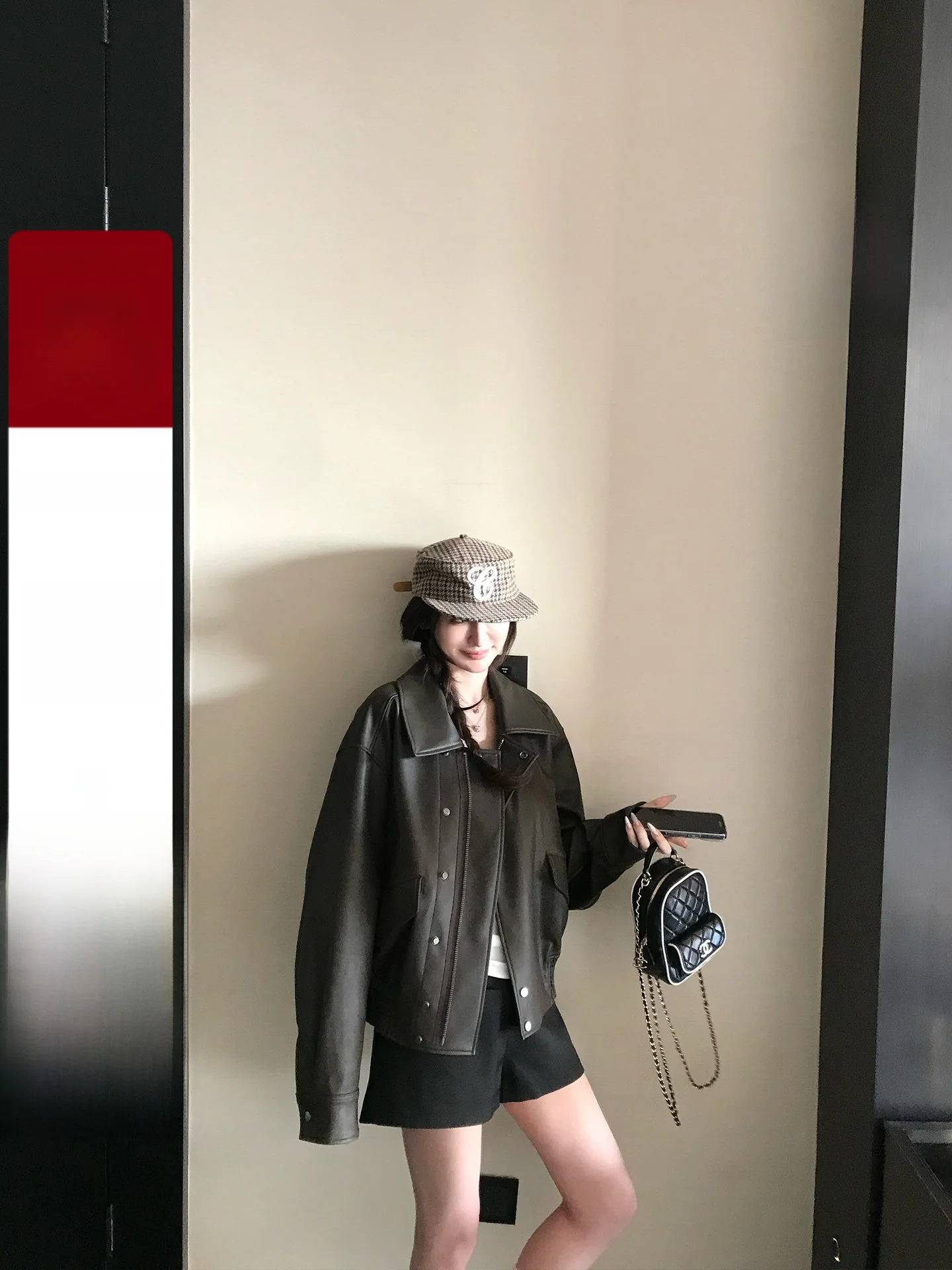 Skk Store Caramel Mountain Mermaid PU Leather Brown Jaet ort Motorcycle Sle Retro Women's Coat Long Sve Zipper Closure
Skk Store Caramel Mountain Mermaid PU Leather Brown Jaet ort Motorcycle Sle Retro Women's Coat Long Sve Zipper Closure