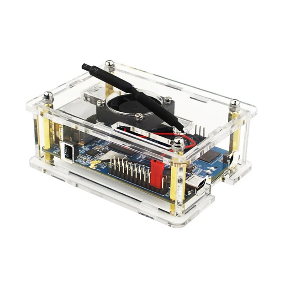 1Set Fast Cooling Fan+Protective Case Transparent Acrylic Shell Board Cooler For Orange Pi 3 LTS Accessories
1Set Fast Cooling Fan+Protective Case Transparent Acrylic Shell Board Cooler For Orange Pi 3 LTS Accessories