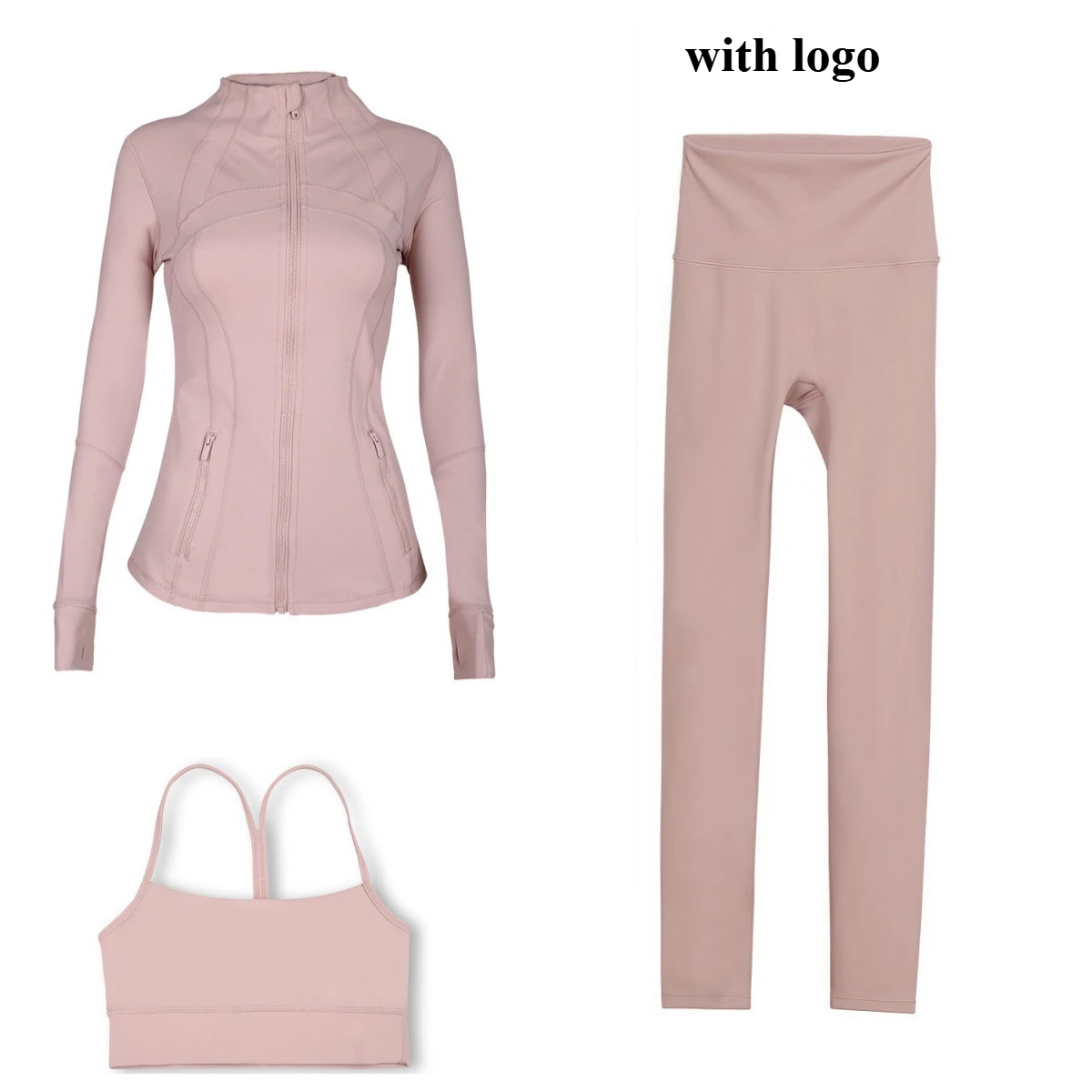 Lemon Women's 3-Piece Sports Set: Long Jacket, 9/10 Pants & Y-Back Bra. Butter-Soft Naked Feeling Workout Suit for Yoga Gym
Lemon Women's 3-Piece Sports Set: Long Jacket, 9/10 Pants & Y-Back Bra. Butter-Soft Naked Feeling Workout Suit for Yoga Gym