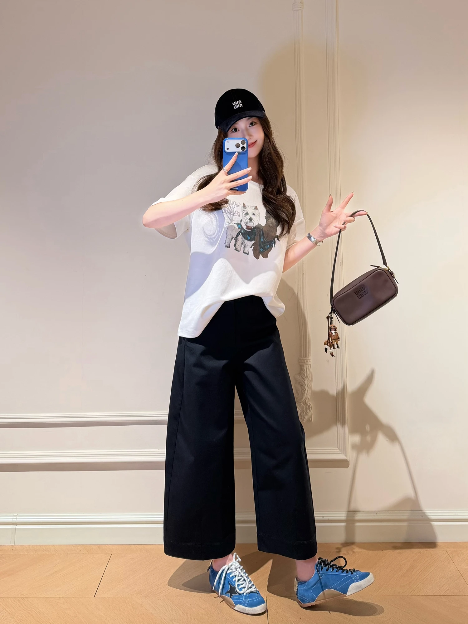 Casual High Waist Wide Leg Balloon Pants Nine Points Loose Fit Women's Pear Shape Fashionable Slimming Pants Cotton Blend
Casual High Waist Wide Leg Balloon Pants Nine Points Loose Fit Women's Pear Shape Fashionable Slimming Pants Cotton Blend