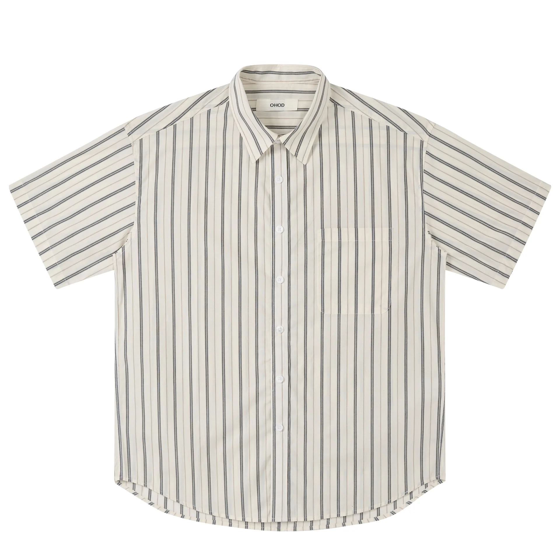 Japanese Retro College Style Striped Short Sleeved Shirt for Men and Women, Loose Cotton Five Quarter Sleeved Workwear Shirt
Japanese Retro College Style Striped Short Sleeved Shirt for Men and Women, Loose Cotton Five Quarter Sleeved Workwear Shirt