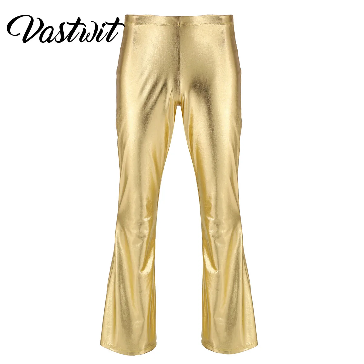 Mens Shiny Metallic 70's Disco Pants Flared Long Pants Leisure Gold Party Club Wear Bell Bottom Flared Pants Flare Bell Trousers
Mens Shiny Metallic 70's Disco Pants Flared Long Pants Leisure Gold Party Club Wear Bell Bottom Flared Pants Flare Bell Trousers