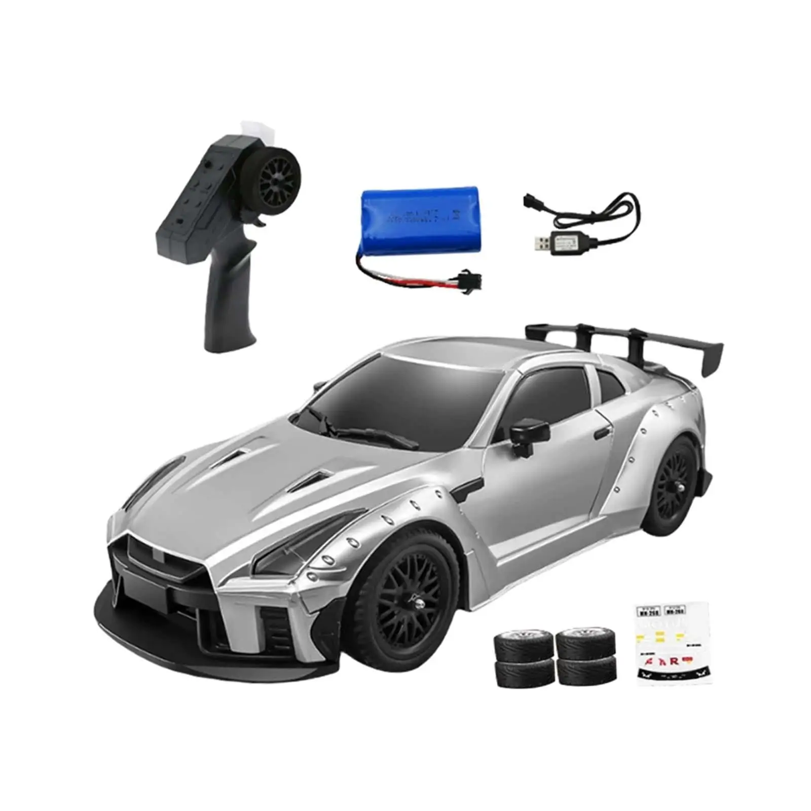 Масштаб 1:16 RC Дрифтинг-автомобиль Спортивный игрушечный автомобиль в подарок с 4 сменными шинами Модель
Масштаб 1:16 RC Дрифтинг-автомобиль Спортивный игрушечный автомобиль в подарок с 4 сменными шинами Модель